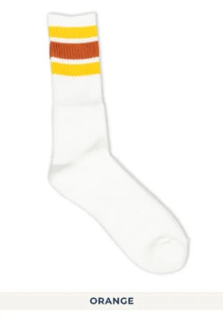 3 Line Crew Socks In 4 Color Choices -Menswear Rise Sales Store Anonymous Ism 3 Line Crew Socks in 4 Color Choices 80180200 4 Color 06