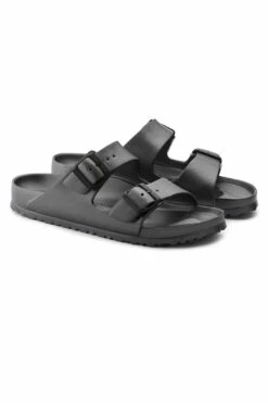 Birkenstock Arizona EVA - Metallic Anthacite - Narrow -Menswear Rise Sales Store Birkenstock Arizona EVA Metallic Anthacite Narrow 1001498 06