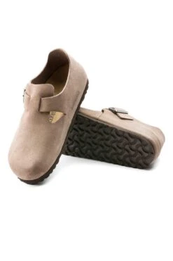 Birkenstock London - Suede Taupe - Regular -Menswear Rise Sales Store Birkenstock London Suede Taupe Regular 1010503 Reg 04