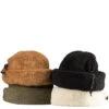 Boa Fleece With Cap - 4 Color Choices