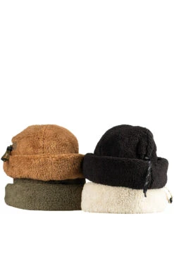 Boa Fleece With Cap - 4 Color Choices