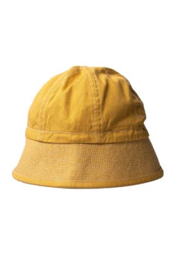 Canvas Dixie Hat - Mustard -Menswear Rise Sales Store Cableami Canvas Dixie Hat Mustard 012 23SS 03