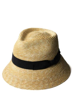 Cotton Braid Bucket Hat - Beige