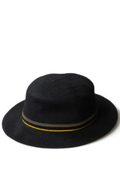 Cotton Braid Cloche - Black
