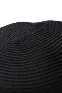 Cotton Braid Cloche - Black -Menswear Rise Sales Store Cableami Cotton Braid Cloche Black 022 S3SS 03