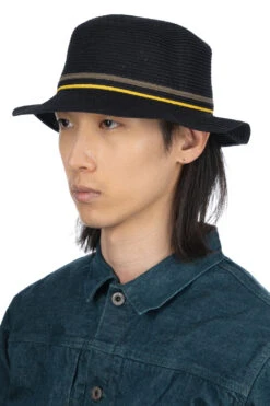 Cotton Braid Cloche - Black -Menswear Rise Sales Store Cableami Cotton Braid Cloche Black 022 S3SS 12 m
