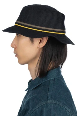 Cotton Braid Cloche - Black -Menswear Rise Sales Store Cableami Cotton Braid Cloche Black 022 S3SS 13 m