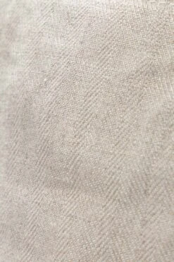 Linen Herringbone Bucket Hat - Ecru -Menswear Rise Sales Store Cableami Linen Herringbone Bucket Hat Ecru 016 24SS 03