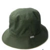 Loose Light Chino Bucket Hat Reversible - Olive / Lemon