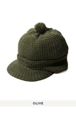 Wool Geep Cap - 4 Color Choices -Menswear Rise Sales Store Cableami Wool Geep Cap 4 Color Choices 036 23AW 05