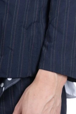 Stripe Jacket - Navy -Menswear Rise Sales Store Comme Des Garcons Homme Deux Stripe Jacket Navy DM J031 1 06