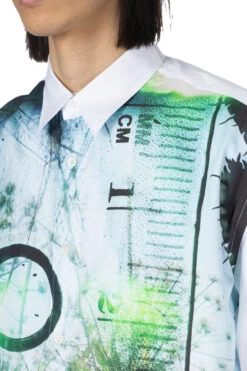 Pattern Shirt - A White -Menswear Rise Sales Store Comme Des Garcons Homme Pattern Shirt A White HM B027 051 1 05