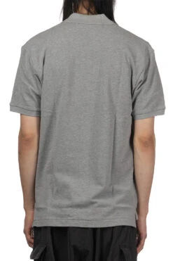 Comme Des Garçons Play Black Heart Polo Shirt - Grey -Menswear Rise Sales Store Comme Des Garcons Play Black Heart Polo Shirt Grey AZ T078 051 1 n 04 m