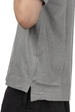 Comme Des Garçons Play Black Heart Polo Shirt - Grey -Menswear Rise Sales Store Comme Des Garcons Play Black Heart Polo Shirt Grey AZ T078 051 1 n 06 m