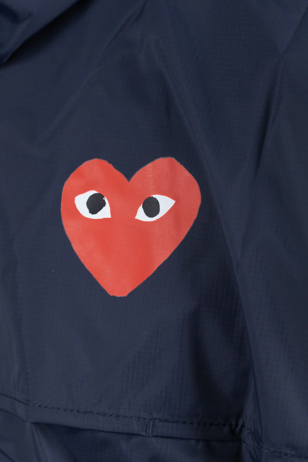 Comme Des Garçons Play K-WAY Hoodie Full Zip - Navy 6 Comme Des Garçons Play K-WAY Hoodie Full Zip - Navy - Image 6