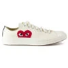 Comme Des Garçons Play Off-White Converse - Half Heart Chuck 70 Low Sneakers