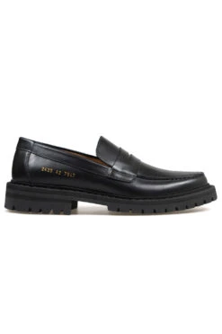 Common Projects Loafer With Tread Sole - Black