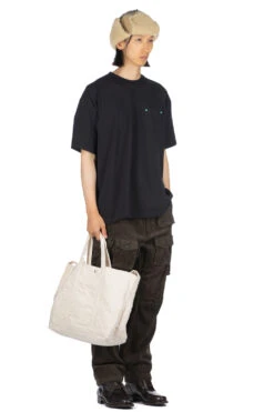 Studded Pocket Tee - Black -Menswear Rise Sales Store DISCOVERED Studded Pocket Tee Black CU 10 BLK 06