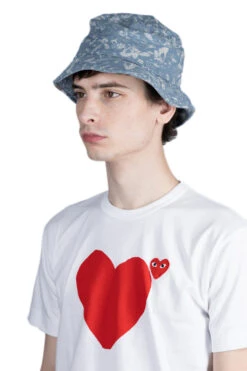 Bucket Hat - Blue -Menswear Rise Sales Store Decho Bucket Hat Blue 4 3SD21 BL 07 m