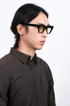 Julia - Sunglasses - BK - Green Lens -Menswear Rise Sales Store Effector Julia Sunglasses BK Green Lens 0 13 m