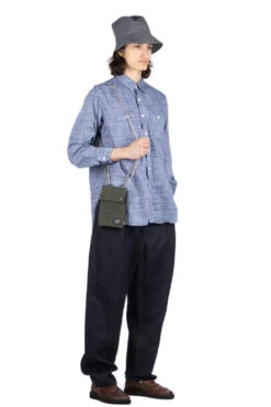 Bucket Hat - Grey PC Gunclub Check -Menswear Rise Sales Store Engineered Garments Bucket Hat Grey PC Gunclub Check 24S1H003 SL004 10 m