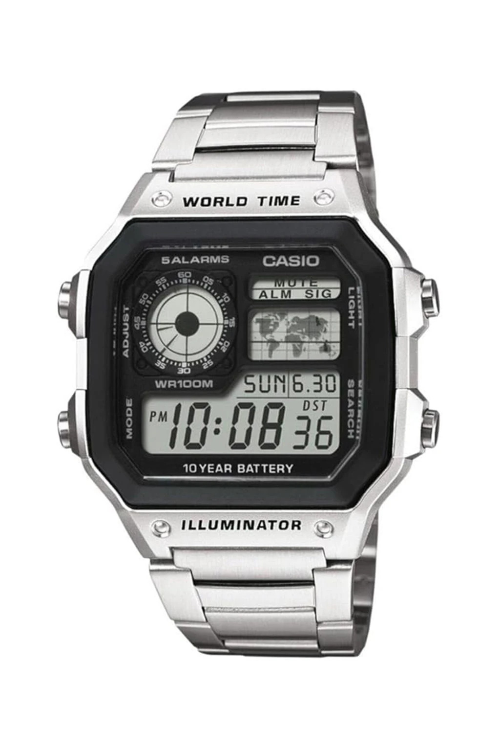 Digital Mens Watch - AE1200WHD-1A 1 Digital Mens Watch - AE1200WHD-1A