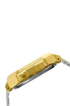 Vintage Digital Mens Watch - Gold -Menswear Rise Sales Store G Shock By Casio Vintage Digital Mens Watch Gold A168WG9 02