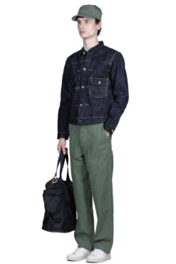 16oz Slubby Selvedge Denim Type II Jacket - Indigo -Menswear Rise Sales Store Iron Heart 16oz Slubby Selvedge Denim Type II Jacket Indigo IHJ 507 SLB 08