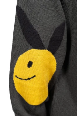 10G ECO Knit Elbow CONEYBOWY Short Cardigan - Grey -Menswear Rise Sales Store Kapital 10G ECO Knit Elbow CONEYBOWY Short Cardigan Grey K2208KN001 GRY ta 04a m