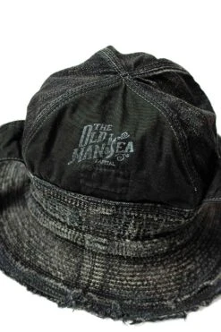 11.5oz BxB Denim The Old Man And The Sea Hat (Crash Remake) -Menswear Rise Sales Store Kapital 115oz BxB Denim The Old Man And The Sea Hat Crash Remake K2309XH525 08