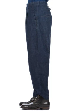 11.5oz Denim High Waist NIME Pants - One Wash 9 11.5oz Denim High Waist NIME Pants - One Wash -Menswear Rise Sales Store Kapital 115oz Denim High Waist NIME Pants One Wash EK 1087 ac 03 m