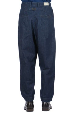 11.5oz Denim High Waist NIME Pants - One Wash 10 11.5oz Denim High Waist NIME Pants - One Wash -Menswear Rise Sales Store Kapital 115oz Denim High Waist NIME Pants One Wash EK 1087 ac 04 m