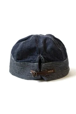 11.5oz Denim THE OLD MAN AND THE SEA Cap - 2 Colors -Menswear Rise Sales Store Kapital 115oz Denim THE OLD MAN AND THE SEA Cap 2 Colors EK 1523XH 03