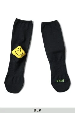 144 Yarns SUPER-DRY IVY HEEL-SMILIE Socks - In 6 Color Choices -Menswear Rise Sales Store Kapital 144 Yarns SUPER DRY IVY HEEL SMILIE Socks in 6 Color Choices K2005XG544 x6 5b