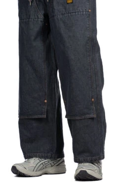 14oz BLKxECR Denim W-Knee EASY Baggy Pants - BNA -Menswear Rise Sales Store Kapital 14oz BLKxECR Denim W Knee EASY Baggy Pants BNA K2311LP143 BNA NOE 06 m