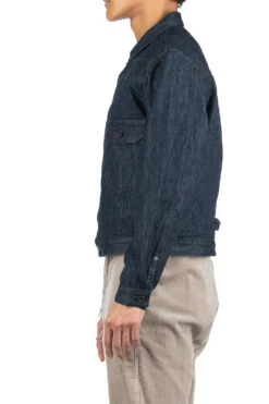 14oz Denim 1st JKT (BLK-Thread) -Menswear Rise Sales Store Kapital 14oz Denim 1st JKT BLK Thread K2309LJ027 ta 03 m