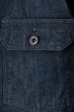 14oz Denim 1st JKT (BLK-Thread) -Menswear Rise Sales Store Kapital 14oz Denim 1st JKT BLK Thread K2309LJ027 ta 06 m