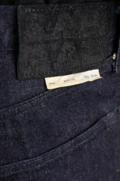 14oz Denim 5P TH Straight (BLK-Thread) -Menswear Rise Sales Store Kapital 14oz Denim 5P TH Straight BLK Thread K2309LP030 ac 05