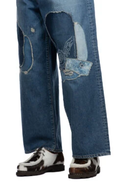 14oz Denim PORT Baggy Pants (HIPPIE-Champetre Remake) -Menswear Rise Sales Store Kapital 14oz Denim PORT Baggy Pants HIPPIE Champetre Remake K2309LP035 PRO 37 m