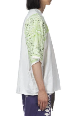 18.5/-Jersey Bandana HUGE T (Botanical) - Light Green 14 18.5/-Jersey Bandana HUGE T (Botanical) - Light Green -Menswear Rise Sales Store Kapital 185 Jersey Bandana HUGE T Botanical Light Green K2203SC056 LGR 44 m