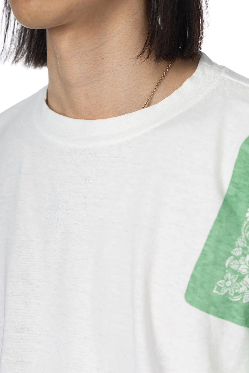 18.5/-Jersey Bandana HUGE T (Botanical) - Light Green 6 18.5/-Jersey Bandana HUGE T (Botanical) - Light Green - Image 6