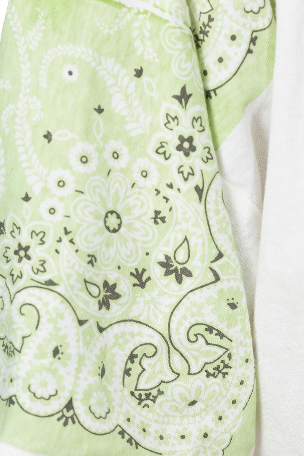 18.5/-Jersey Bandana HUGE T (Botanical) - Light Green 8 18.5/-Jersey Bandana HUGE T (Botanical) - Light Green - Image 8