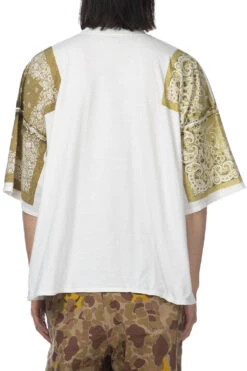 18.5/-Jersey Bandana HUGE T (Botanical) - Light Khaki -Menswear Rise Sales Store Kapital 185 Jersey Bandana HUGE T Botanical Light Khaki K2203SC056 LKH noe 23 m