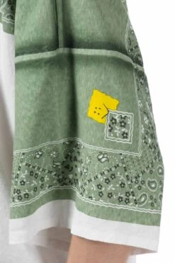 18.5/-Jersey Bandana HUGE T (PECKISH RAINBOWY) - Green -Menswear Rise Sales Store Kapital 185 Jersey Bandana HUGE T PECKISH RAINBOWY Green K2404SC172 GRN noe 06 m
