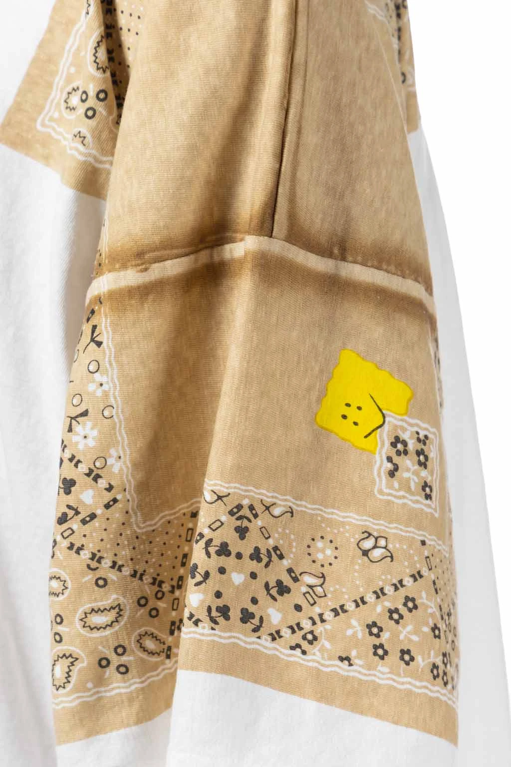 18.5/-Jersey Bandana HUGE T (PECKISH RAINBOWY) - Sand Beige 6 18.5/-Jersey Bandana HUGE T (PECKISH RAINBOWY) - Sand Beige - Image 6