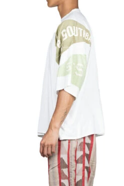 18.5/-Jersey HUGE-T (Pennant Surfers) - L. Green -Menswear Rise Sales Store Kapital 185 Jersey HUGE T Pennant Surfers L Green K2204SC088 LGR 03 m