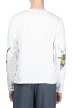 20/-Jersey Crew LS Tee (KINECHISAKU) - White 10 20/-Jersey Crew LS Tee (KINECHISAKU) - White -Menswear Rise Sales Store Kapital 20 Jersey Crew LS Tee KINECHISAKU White K2403LC059 WH ta 04 m