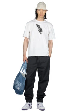 20/-Jersey Crew T (CONIFER & G.G.G.) - White -Menswear Rise Sales Store Kapital 20 Jersey Crew T CONIFER GGG White K2304SC127 08 m