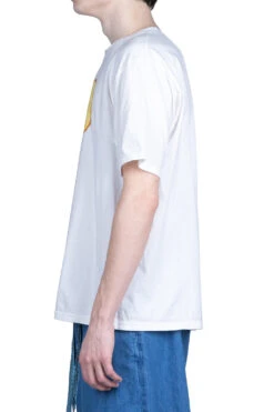 20/-Jersey Crew T (RAINBOWY TRUNK) - White -Menswear Rise Sales Store Kapital 20 Jersey Crew T RAINBOWY TRUNK White EK 1375 03 m