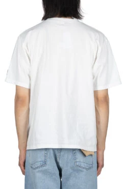 20/-Jersey Crew T (THUNDER & CONIFER) - White -Menswear Rise Sales Store Kapital 20 Jersey Crew T THUNDER CONIFER White K2304SC129 04 m